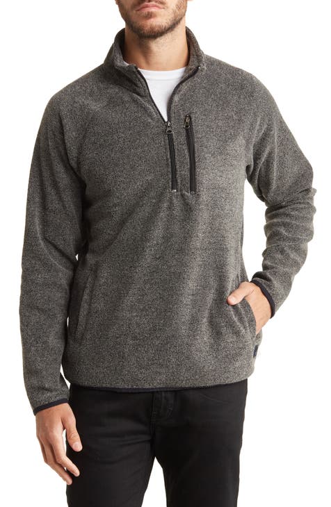 Men's Quarter Zip Fleece Hoodies & Fleece Pullovers | Nordstrom Rack