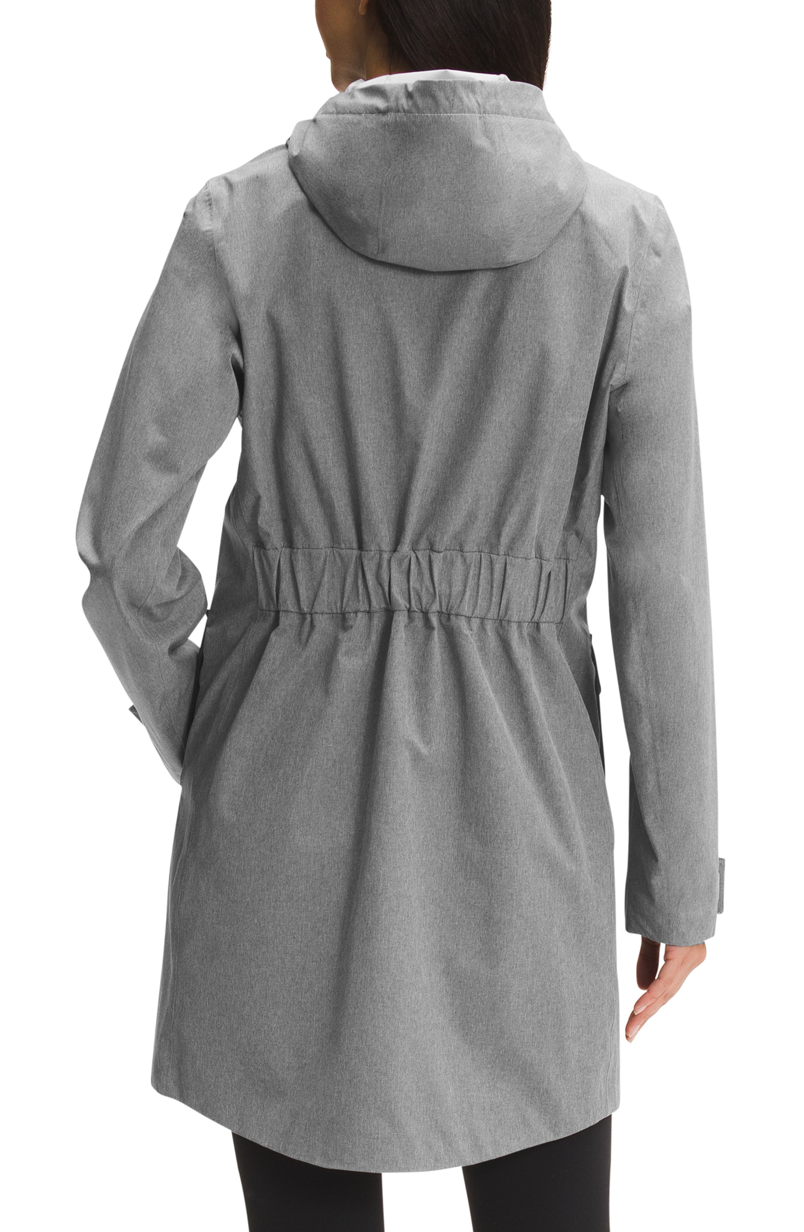 north face city breeze trench coat