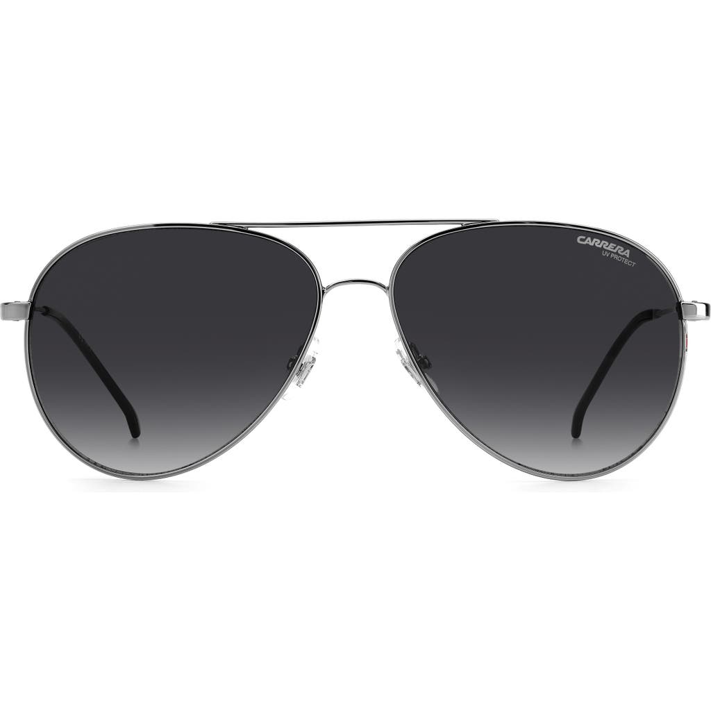 Carrera Eyewear 58mm Aviator Sunglasses In Metallic