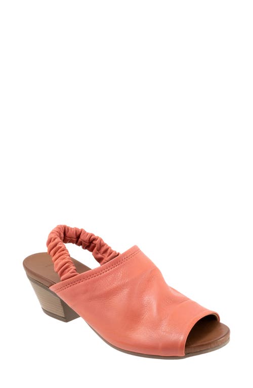 Bueno Lydia Slingback Sandal in Coral at Nordstrom, Size 5.5-6Us