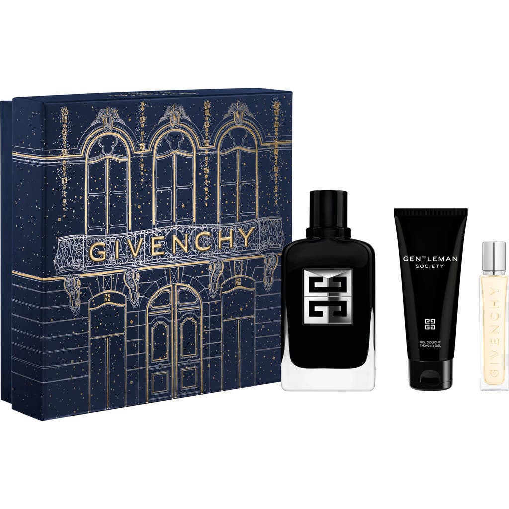 Givenchy Gentleman Society Eau De Parfum 3-piece Gift Set $179 Value In No Color