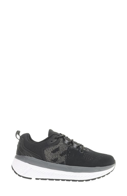 Propét Ultra Sneaker In Black/grey