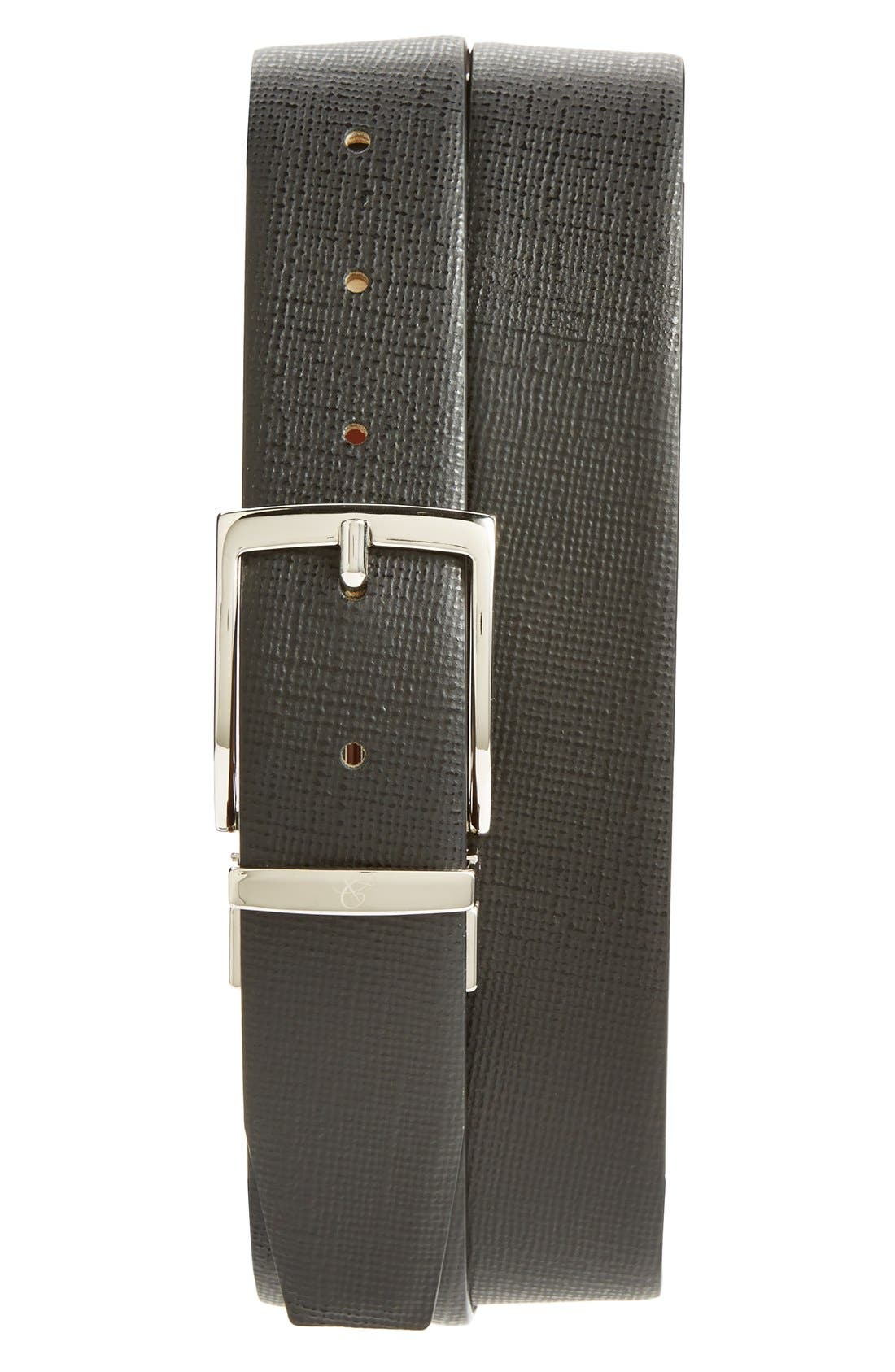 Canali Reversible Leather Belt Nordstrom