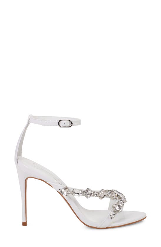 Jessica Simpson Raela Ankle Strap Sandal In White
