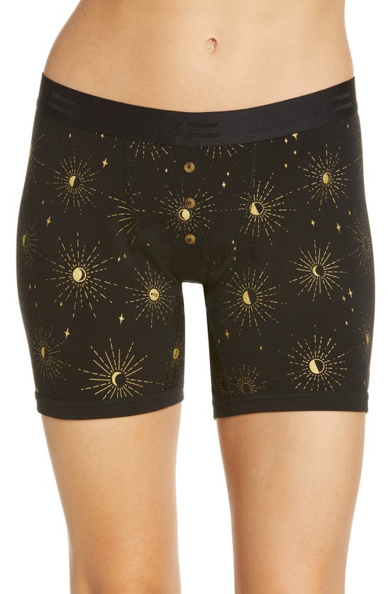 Tomboyx Faux Fly Boxer Briefs In X=black