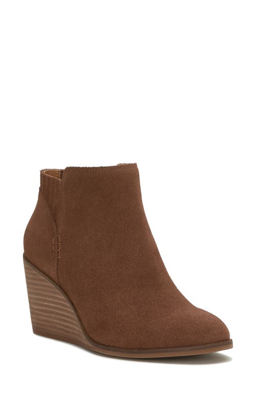 Lucky Brand Zorla Wedge Bootie Oilsue at Nordstrom,