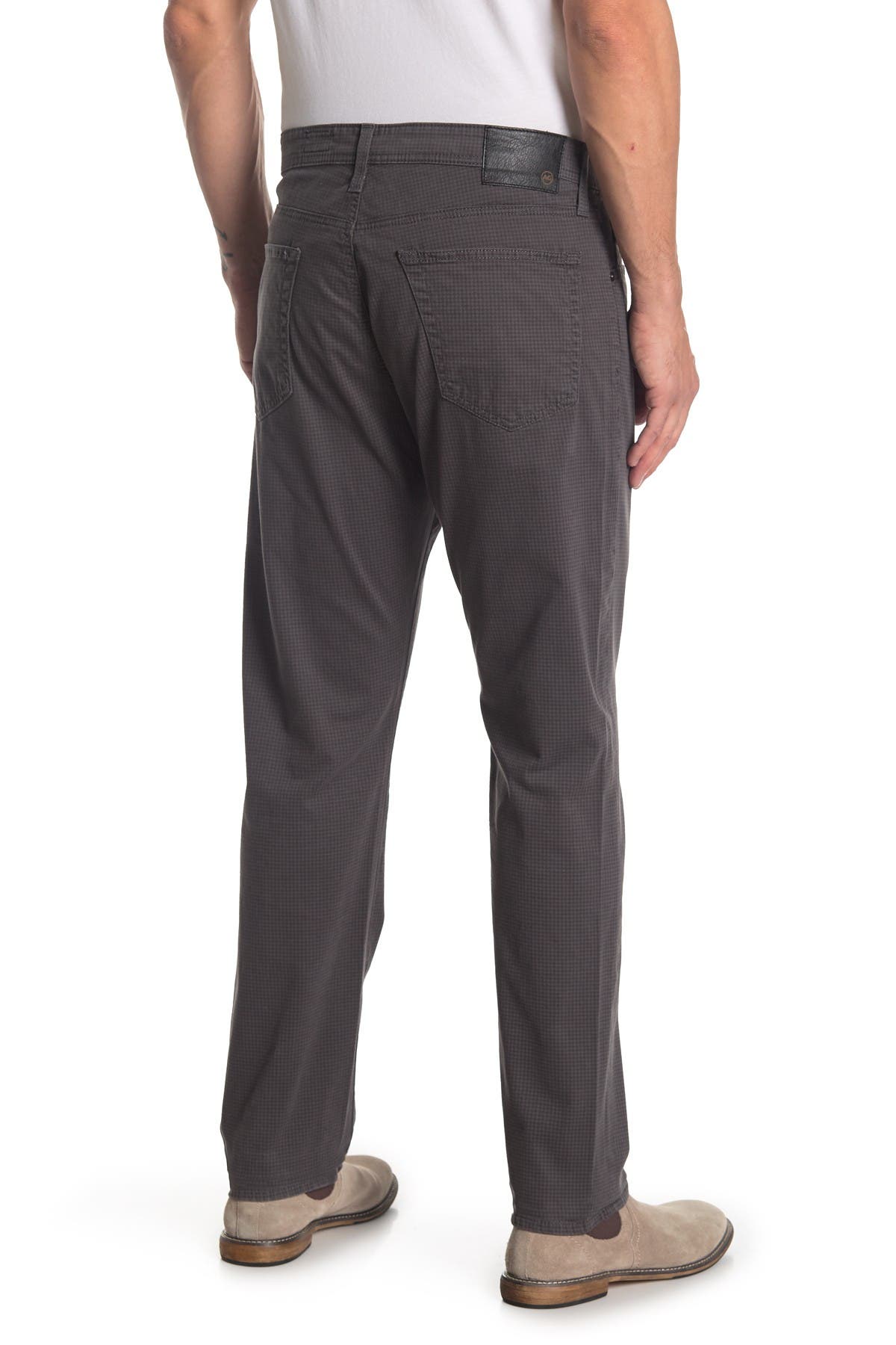 Ag Everett Slim Straight Jeans In Dark Grey2