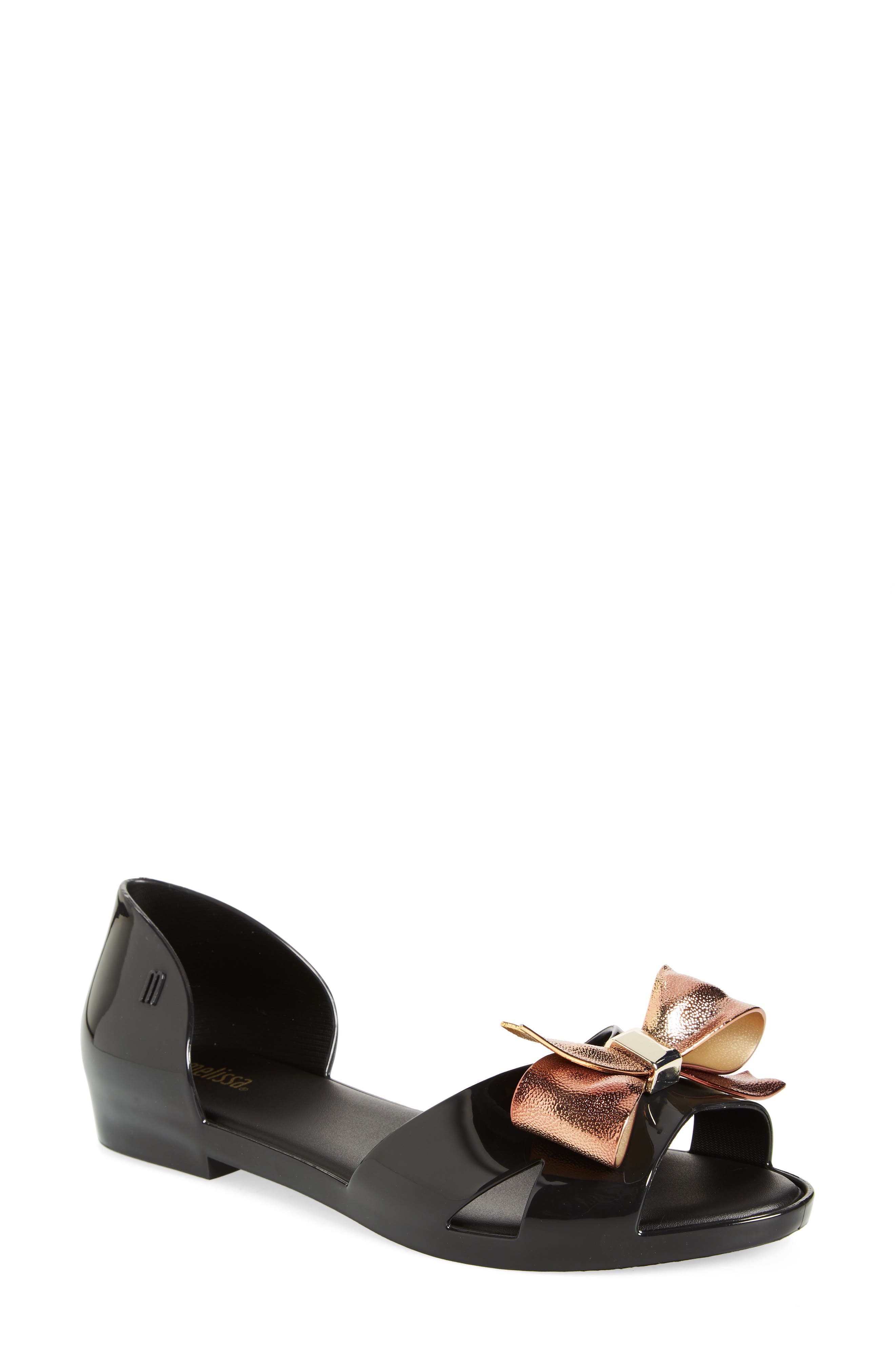 melissa flats with bow