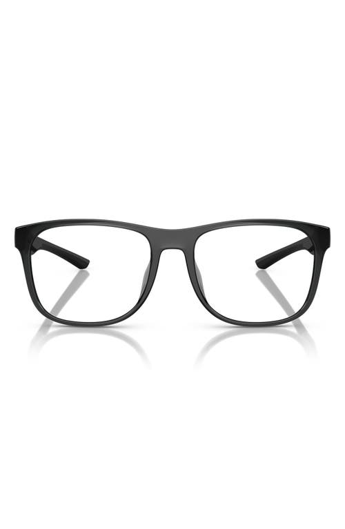 Scuderia Ferrari 56mm Square Optical Glasses In Transparent Grey