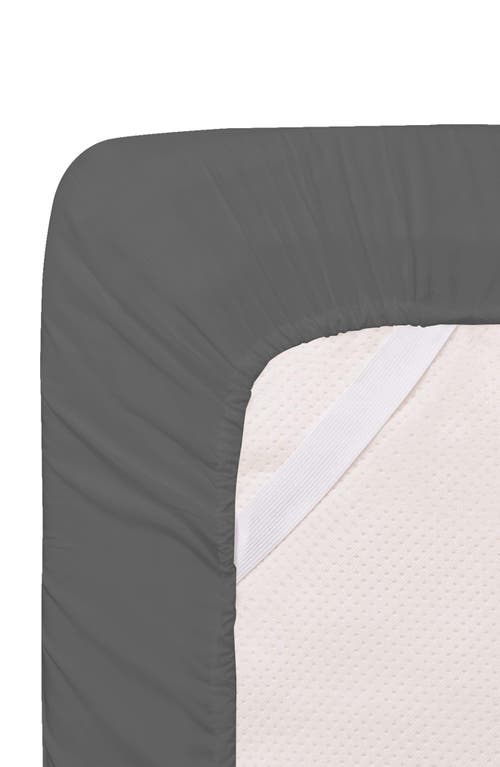 Luxury Home Brushed Microfiber Sheet Set In Gray