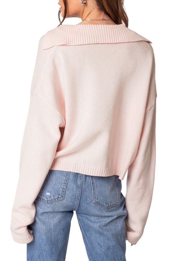 EDIKTED EDIKTED MARCIE OVERSIZE CROP SWEATER