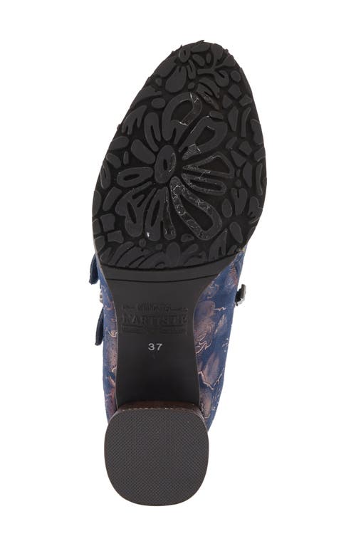 Shop L'artiste By Spring Step Maisiana Pump In Navy Multi