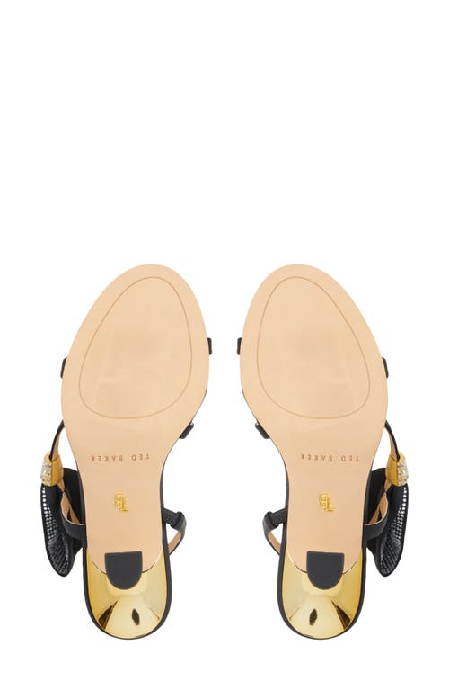 Shop Ted Baker London Belle Slingback Sandal In Black