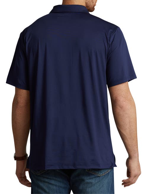 Polo Ralph Lauren Short Sleeve Polo Shirt In French Navy