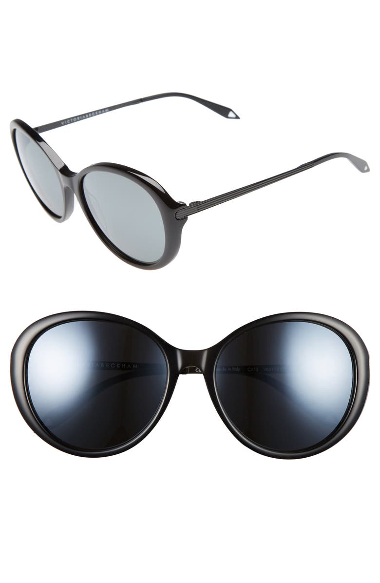 Victoria Beckham Fine Oval 59mm Sunglasses | Nordstrom