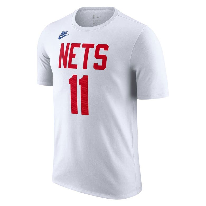 Nike Kyrie Irving White Brooklyn Nets 2022/23 Classic Edition Name ...