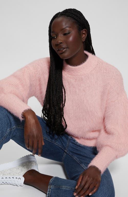 GUESS GUESS KEYLA FUZZY BISHOP SLEEVE SWEATER