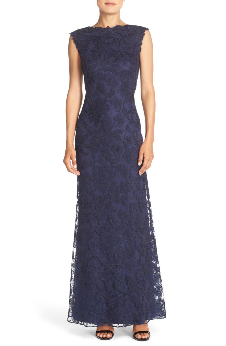 Tadashi Shoji Embroidered Lace Gown | Nordstrom