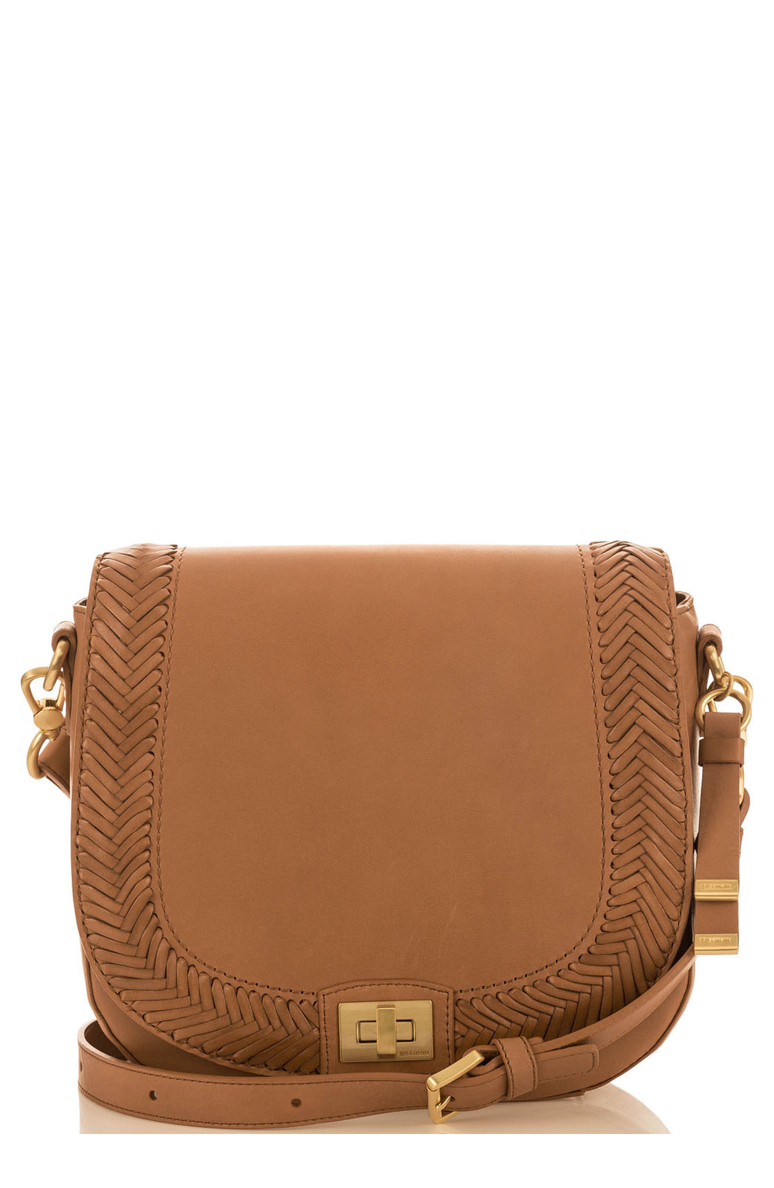 brahmin saddle bag