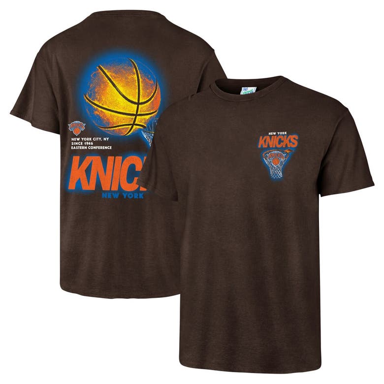 47 ' Brown New York Knicks Vintage Tubular Dagger Tradition Premium T-shirt