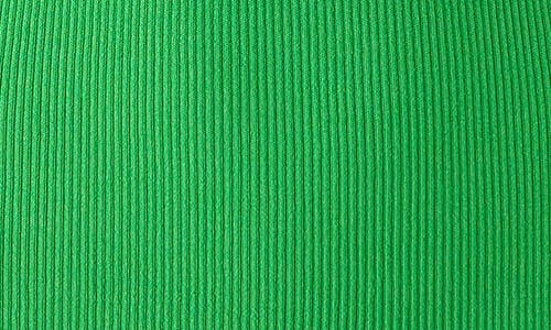 Endless Rose Ribbed Short Sleeve Crop Cardigan In Green