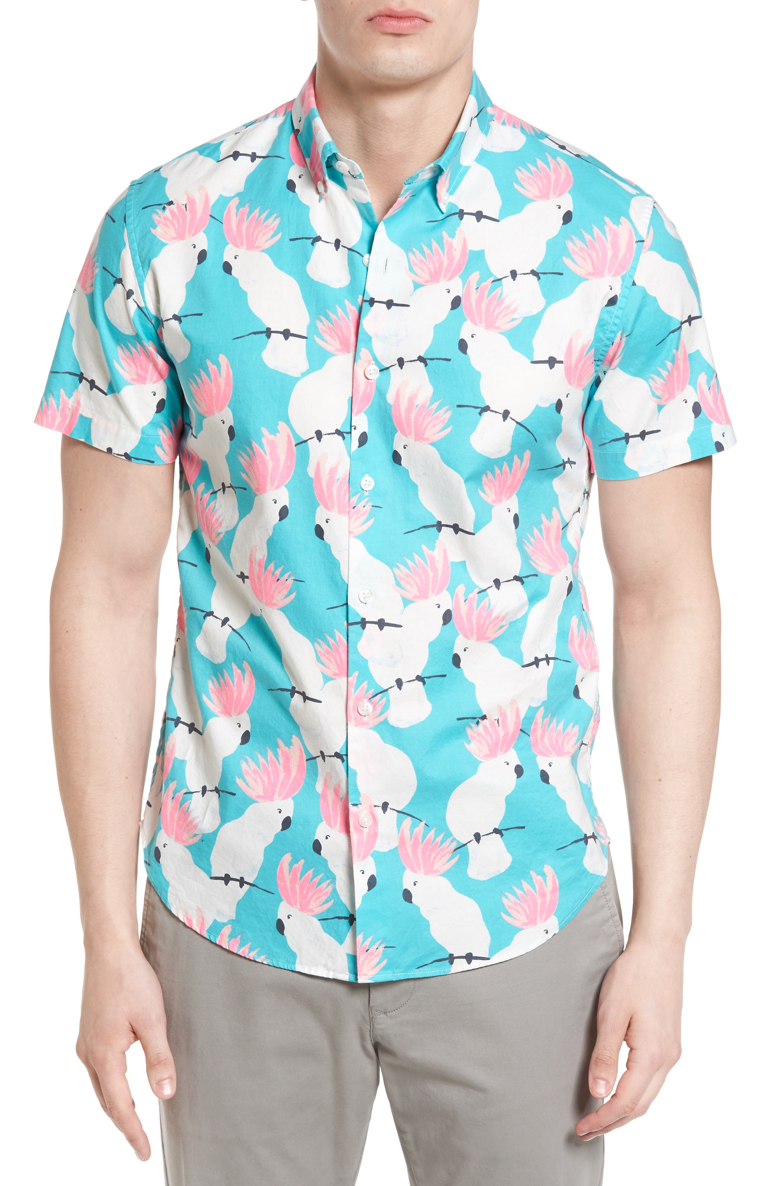 Bonobos Slim Fit Print Sport Shirt Nordstrom
