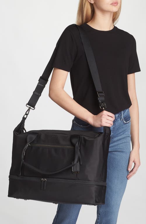 Shop Tumi Voyageur Contine Weekend Bag In Black/gunmetal