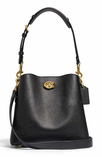 Coach, Bags, Coach F27593 Navy Blue Pebbled Leather Bag