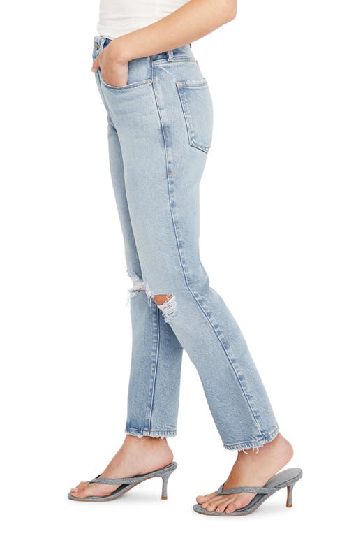 Shop Good American Good Straight Leg Jeans In Indigo510