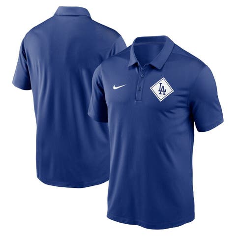 Nike Men's Washington Nationals Navy Logo Franchise Polo T-Shirt