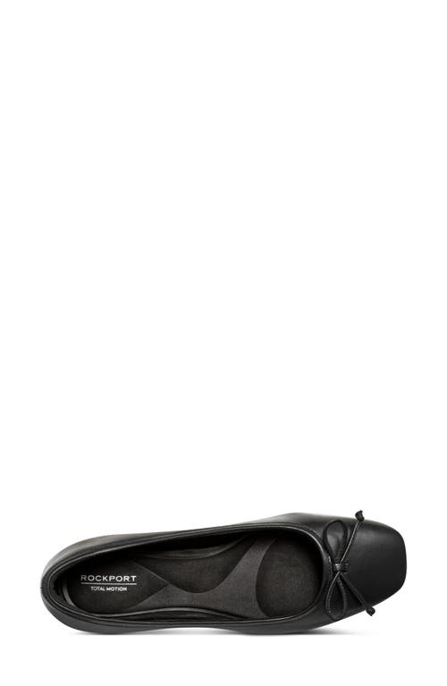 Shop Rockport Sadie Ballet Flat In Black