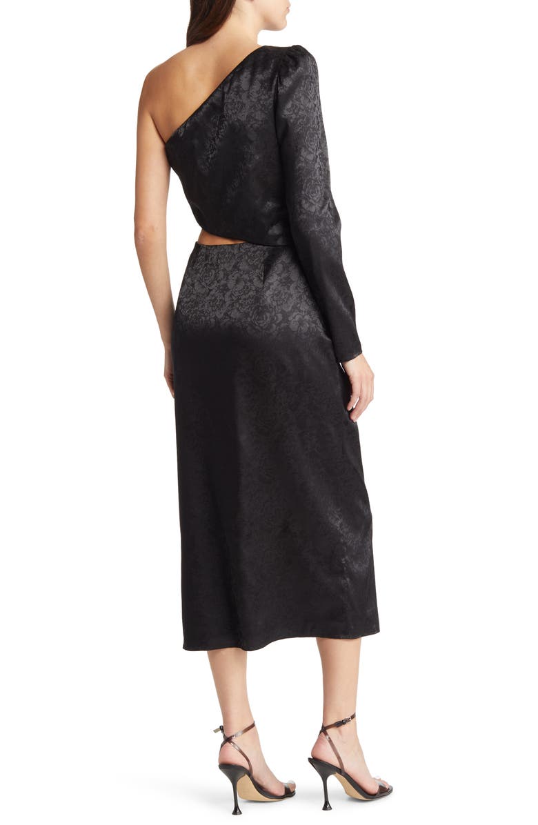 Her lip to Floral Jacquard Ruched Dress | www.tspea.org