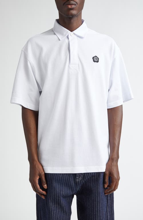 KENZO Boke Flower 2.0 Relaxed Fit Cotton Piqué Polo at Nordstrom,