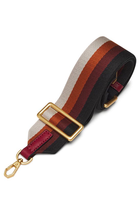 Oryany Lottie Saddle Leather Crossbody Bag In Red