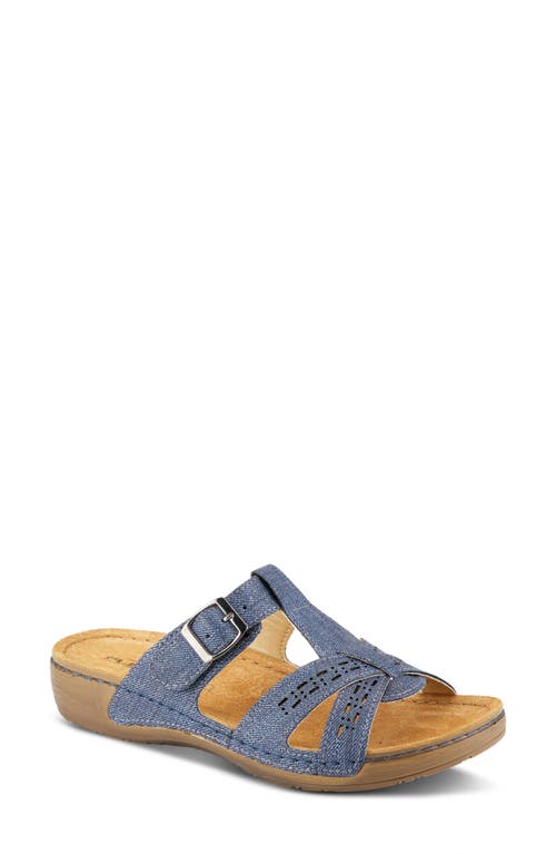 Shop Flexus By Spring Step Nery Sandal In Navy