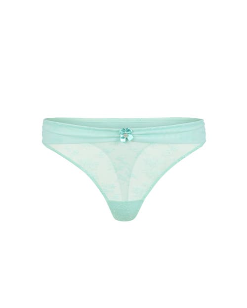 Shop Adore Me Wren Thong Panties In Light Blue