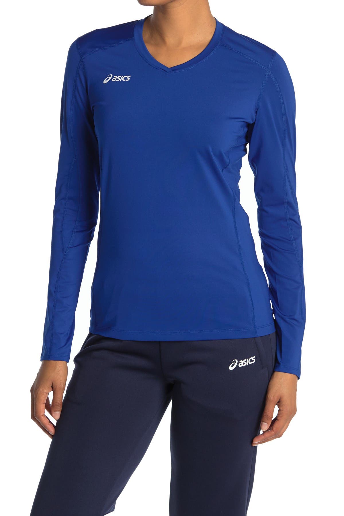 Asics Roll Shot Performance Jersey In Open Miscellaneous
