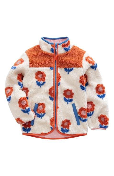 L.L.Bean Hi-Pile Fleece Jacket (Toddler) Clothing Natural : 3T
