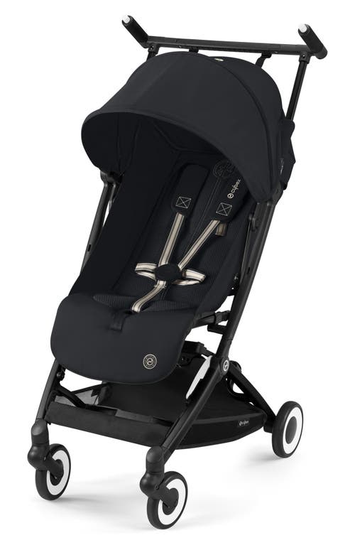 CYBEX Libelle 2 Ultracompact Lightweight Travel Stroller in Magic Black at Nordstrom