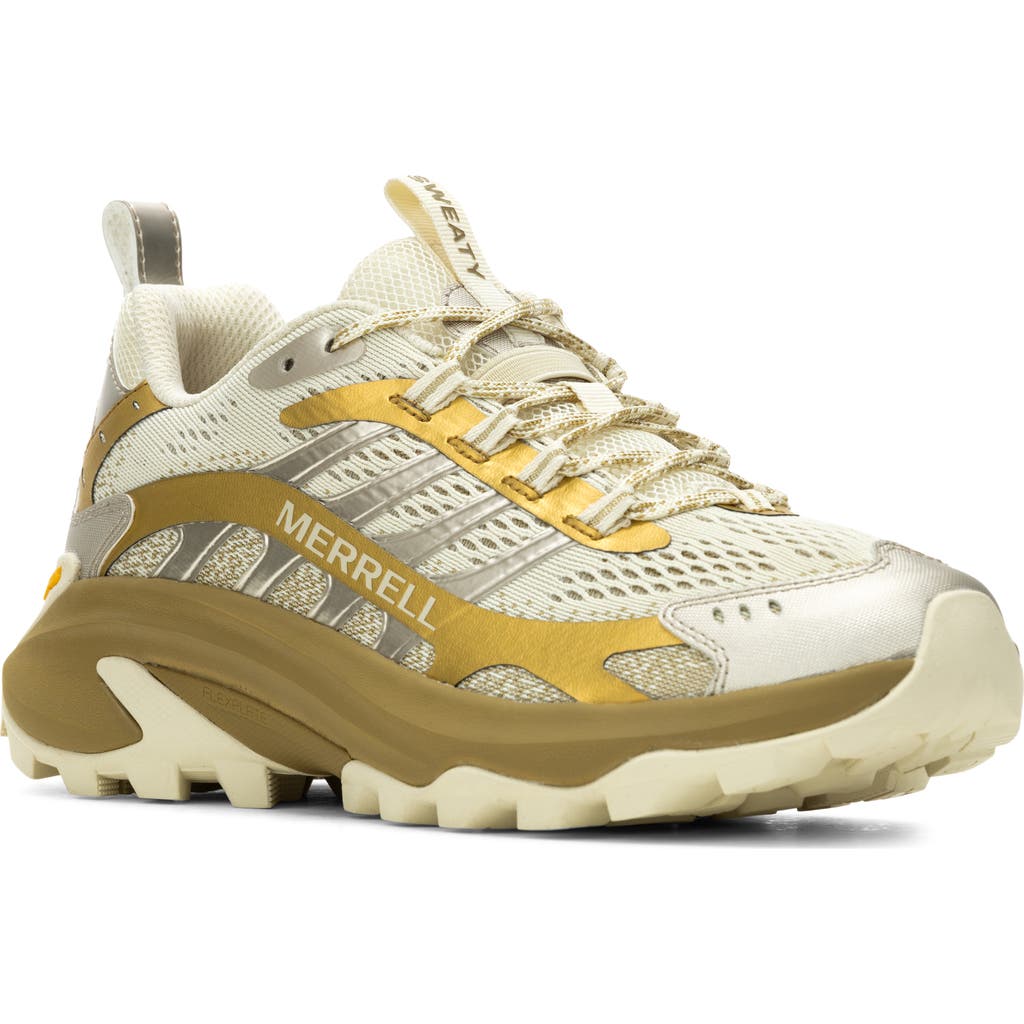Merrell Moab Speed 2 Low Top Hiking Shoe In Antique Bronze