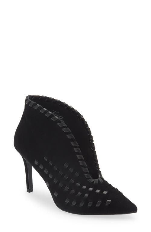 Cecelia New York Merrick Pointed Toe Bootie in All Black at Nordstrom, Size 7.5