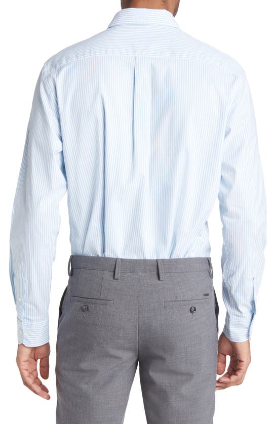 Rodd & Gunn York Bay Original Fit Stripe Button-up Shirt In Glacier