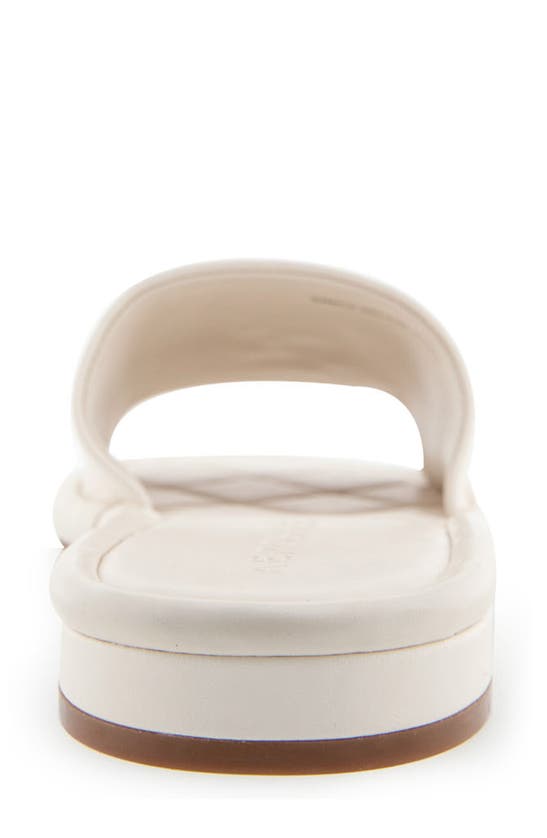 Shop Aerosoles Jilda Slide Sandal In Eggnog Leather