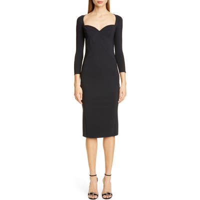 Chiara Boni La Petite Robe Enya Cocktail Dress, 8 IT - Black