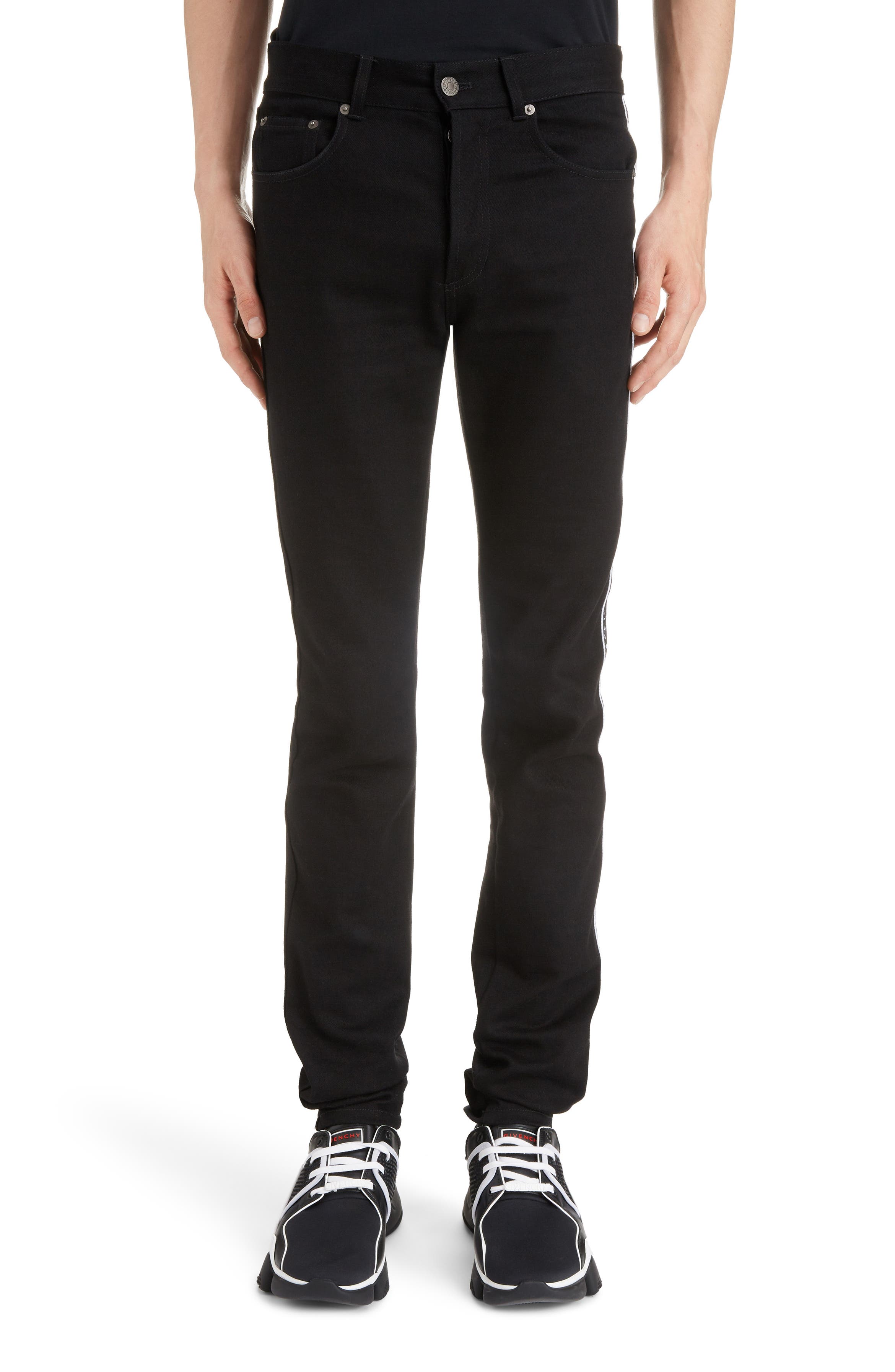 Givenchy Side Stripe Skinny Fit Jeans | Nordstrom