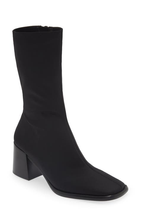 Jeffrey campbell finite block hotsell heel bootie