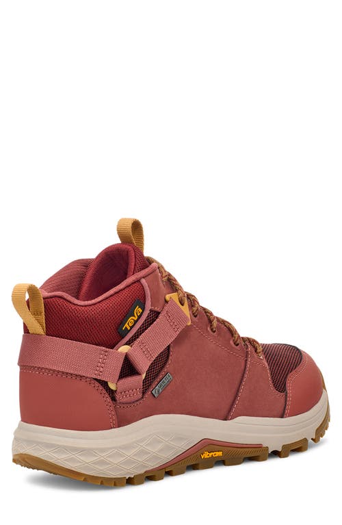 Teva Grandview Gtx Waterproof Sneaker In Marsala/sun Dried Tomato