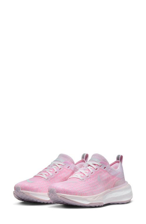 Nike Zoomx Invincible Run 3 Running Shoe In Pink/white/pearl
