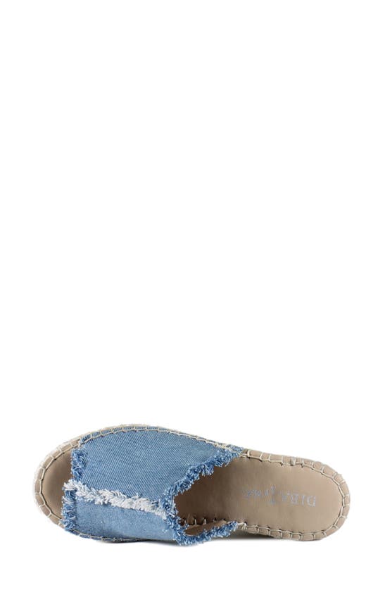 Shop Diba True Go Party Wedge Sandal In Blue