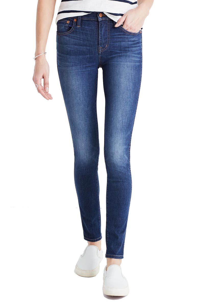 Madewell High Rise Skinny Jeans (Polly Wash) | Nordstrom